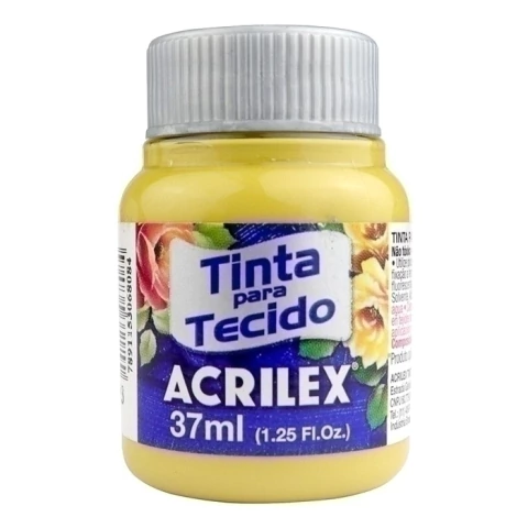 Tinta Tecido Acrilex Mostarda 593