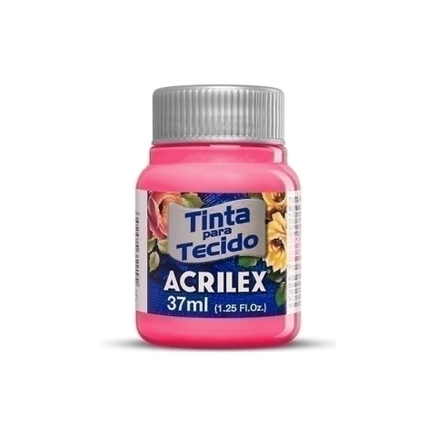 Tinta Tecido Acrilex Rosa 537