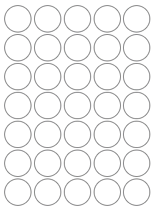 ETIQUETA MULTIUSO RED R.6001TR TPTE 0,19MM CX210 COLACRIL