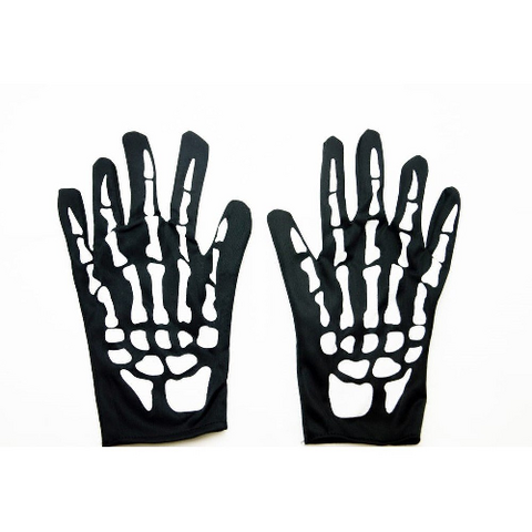 Luva Halloween Esqueleto R.MOIM-000147 BR Festas