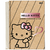 Caderno 1 Matéria Hello Kitty Kraft - Jandaia - Papelaria Delta Multiloja Pelotas