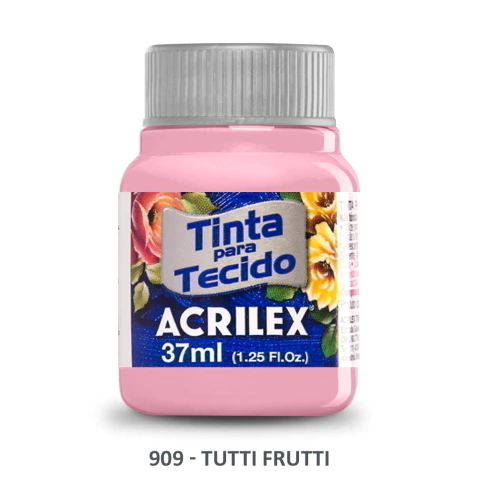 Tinta Tecido Acrilex Tutti-Frutti