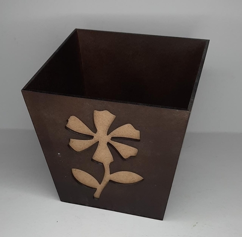 Cachepot Flor do Campo G 13,5x13,5x13cm R.13053V As Artefatos