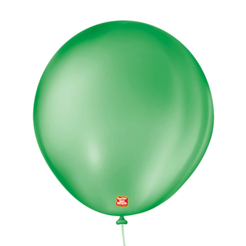 Balão Redondo Nº8 Verde Bandeira 50 Unidades - Balões São Roque