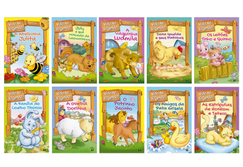 Livro Vida na Fazenda - TodoLivro