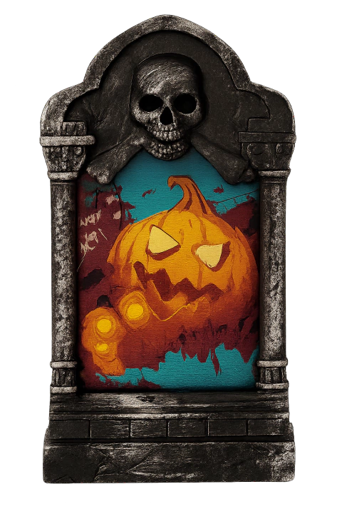 Luminária Lápide Halloween - comprar online