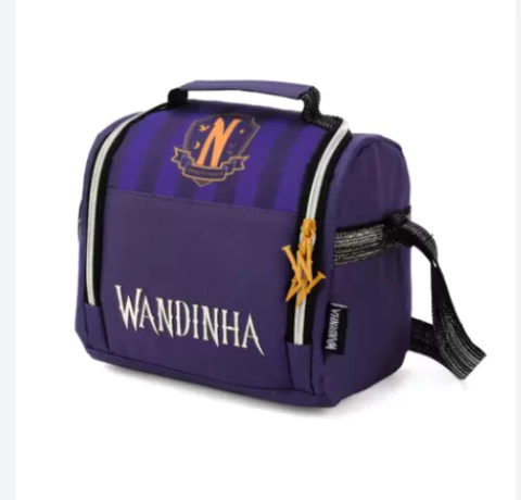 Lancheira Wandinha Roxa MaxLog R.LA47265WD