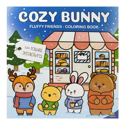 Livro Colorir Cozy Bunny - Todolivro