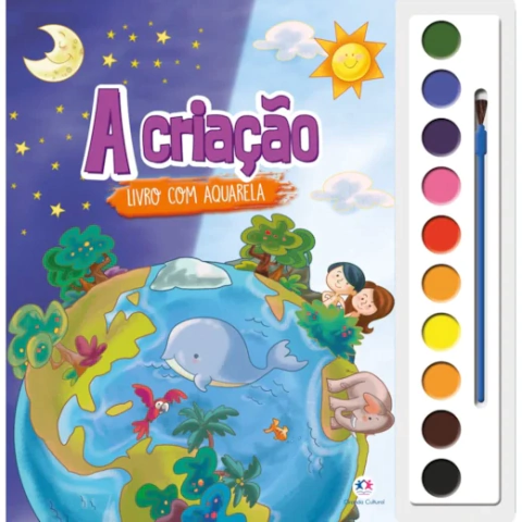 Livro Colorir Aquarela: A Criação - Ciranda Cultura