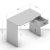 Mesa Arapeí Branco Politorno R.220070 - comprar online