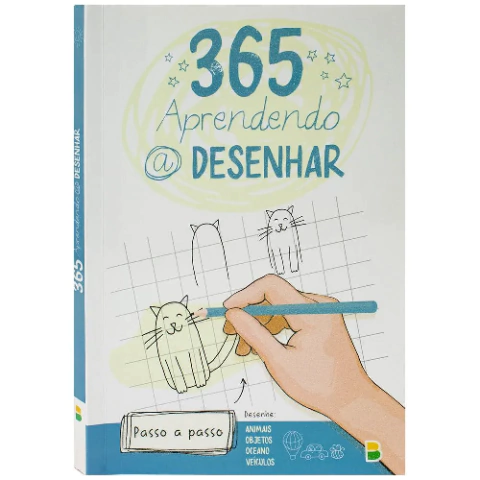 Livro 365 Aprendendo a Desenhar - Brasileitura