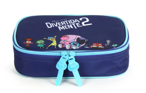 Estojo Box Roxo Divertida Mente 2 - Luxcel