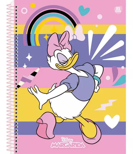 Caderno 1x1 Margarida 80fls R. 33404 São Domingos