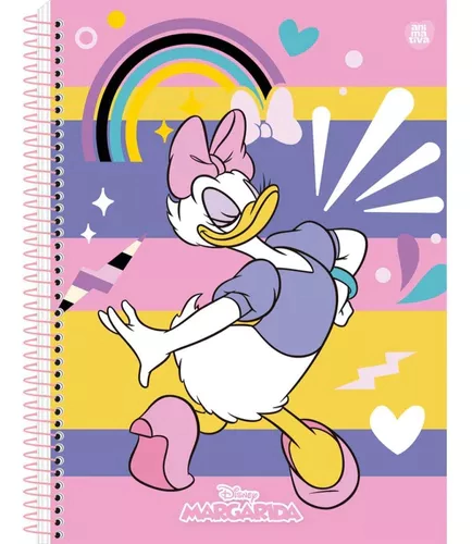 Caderno 1x1 Margarida 80fls R. 33404 São Domingos