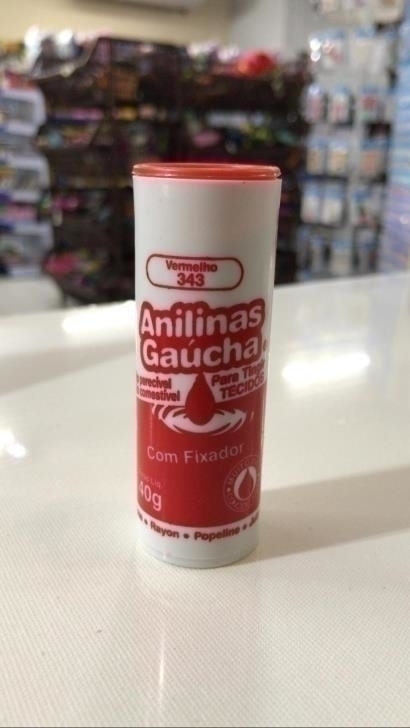Anilina Gaúcha 343 Vermelho