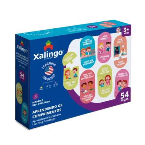 Jogo Aprendendo Cumprimentos Inglês - Xalingo