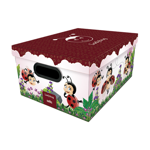 Caixa organizadora kids Média Joaninha Dello R.2195.02
