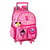Mochilete Luluca Rosa r. LU24614K CLIO