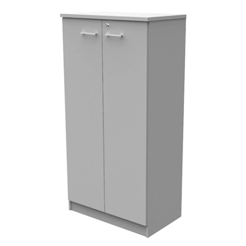 Armário Alto 02 Portas Cinza Dalpra A2PI 480