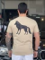 Camiseta Acostamento Lobo nas Costas Masculino - comprar online