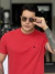 Camiseta Acostamento Lobo nas Costas Masculino