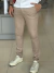 Calça DLZ Skinny Bolso Reto Masculino Marrom Claro - comprar online