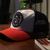 Boné Mr. Shelby Trucker Brasão Azul, Branco e Vermelho - Loja Mr. Boss