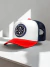 Boné Mr. Shelby Trucker Brasão Azul, Branco e Vermelho - comprar online