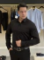 Camisa Armani Exchange Manga Longa Slim 8NZC31ZN28Z Black Masculino Preto - Loja Mr. Boss