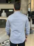 Camisa Armani Exchange Manga Longa Regular Masculino - loja online