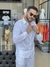 Camisa Calvin Klein Manga Longa Slim Fit CK Bordado Masculino - Loja Mr. Boss