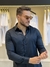 Camisa Calvin Klein Manga Longa Slim Fit CK Bordado Masculino - Loja Mr. Boss