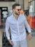 Imagem do Camisa Calvin Klein Manga Longa Slim Fit CK Bordado Masculino