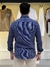 Camisa Dudalina Manga Longa Slim Fit Logo Bordado Masculino Azul Escuro - Loja Mr. Boss