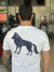 Camiseta Acostamento Lobo nas Costas Masculino na internet