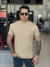 Camiseta Acostamento Lobo nas Costas Masculino na internet