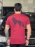 Camiseta Acostamento Lobo nas Costas Masculino