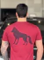 Camiseta Acostamento Lobo nas Costas Masculino na internet