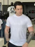 Imagem do Camiseta Armani Exchange Lettering Assinatura Estampa Aveludado Frontal Masculino