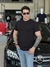 Camiseta Armani Exchange Slim Logo Relevo Masculino - Loja Mr. Boss
