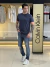 Camiseta Calvin Klein Básica Logo Emborrachado Masculino - Loja Mr. Boss