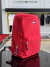 Mochila Tommy Hilfiger Lettering Assinatura Bordado com Bolso Frontal em Zíper Vermelho - comprar online