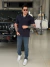 Polo Armani Exchange Friso na Gola Masculino - Loja Mr. Boss