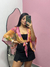 Cropped Tule Florido