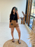 Short Alfaiataria bolso fake na internet
