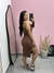 Vestido midi ombro só na internet