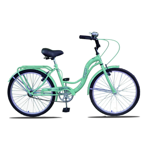 BICICLETA PASEO LAZYGIRL PLAYERA R24 EQUIPADA - comprar online