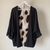 Kimono Yoko dupla face estampa Pantera - Umê Kimonaria - Kimonos e Pijamas