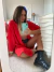 Kimono Mayumi cor Vermelho