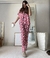 Pijama Umê Estampa Piramides - Umê Kimonaria - Kimonos e Pijamas